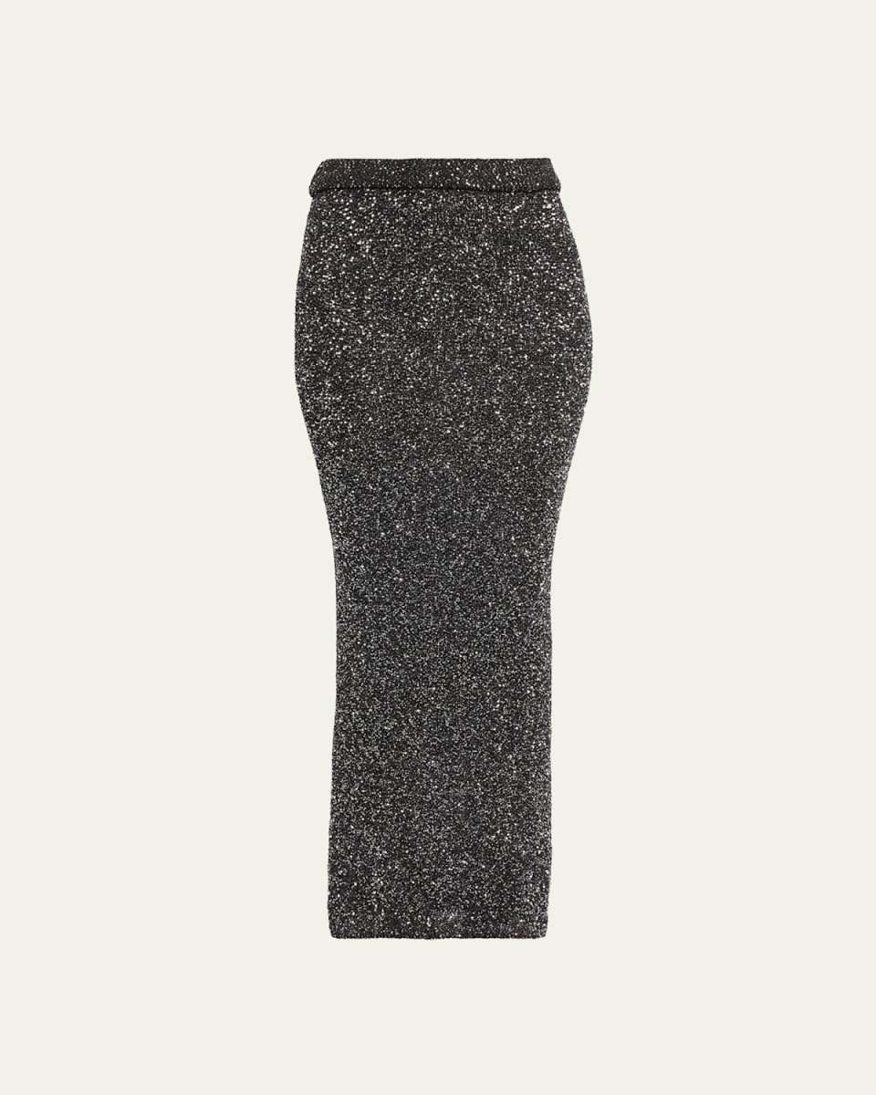 Dana Sparkly Knit Skirt